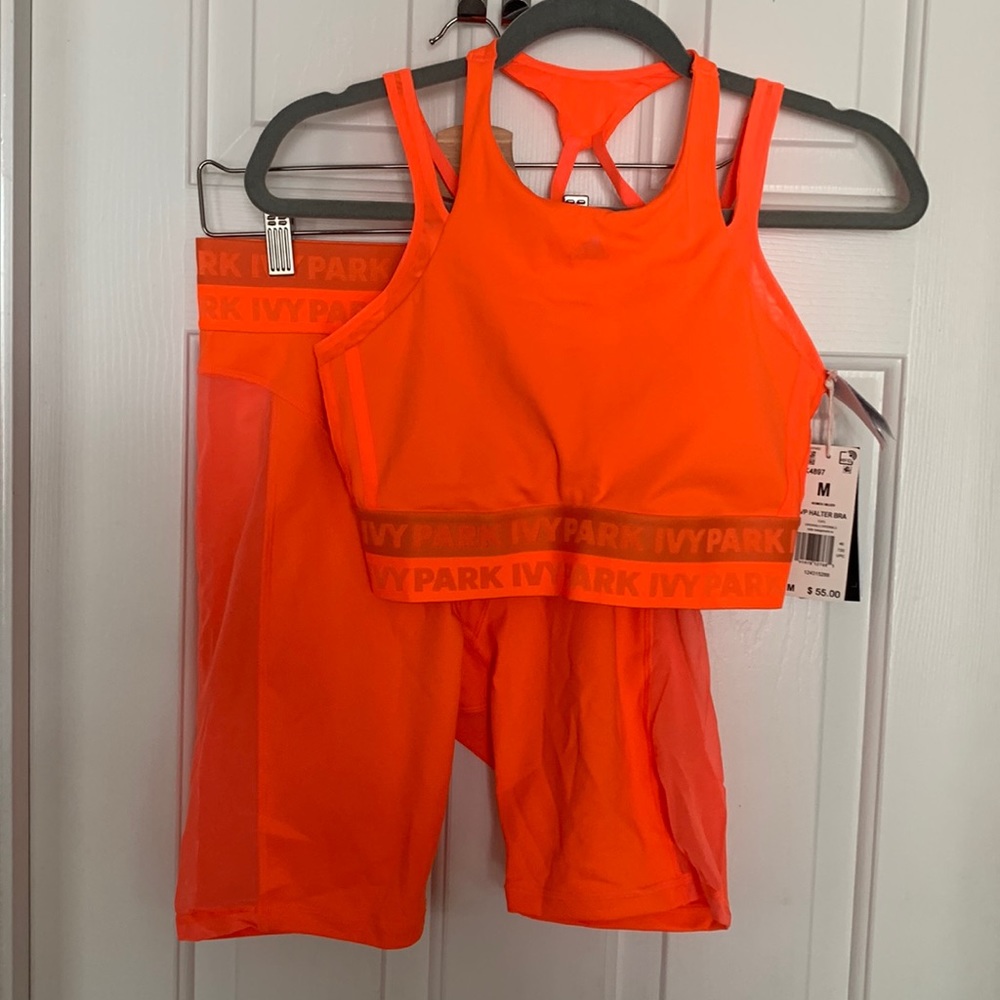 Adidas Ivy Park Sports Bra with Cycling Shorts